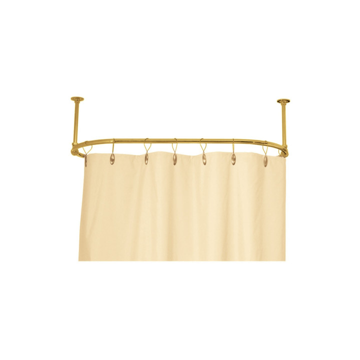 Barra de ducha ovalada montada en el techo