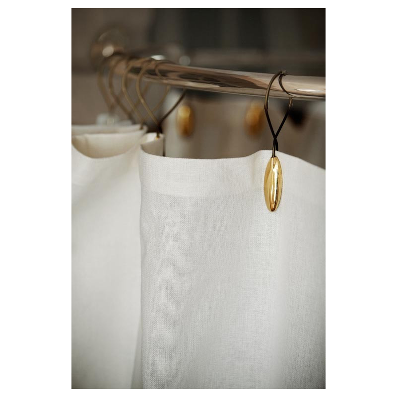 Gardinring med klämmor