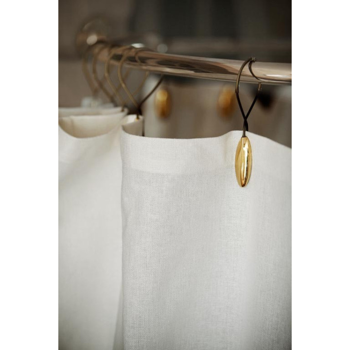 Gardinring med clips