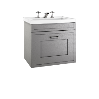 Arredo Bagno Fradley - Mobile sospeso medio con 1 cassetto