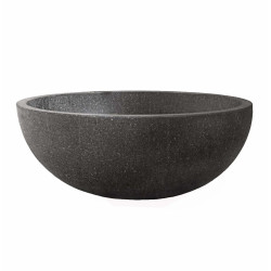 Etna Lava Stone Oval Washbasin – Handcrafted Sicilian Vessel