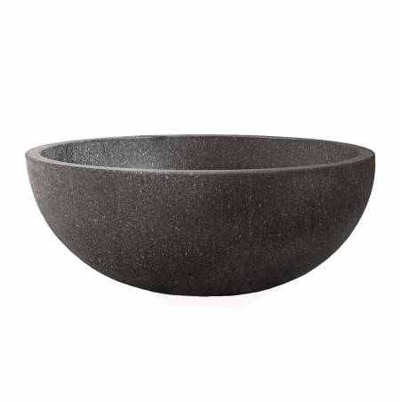 Etna Lava Stone Oval Washbasin – Handcrafted Sicilian Vessel