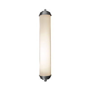 Wall Light New York 42 cm Art Deco Opal Tube Sconce | Bellistri ApS