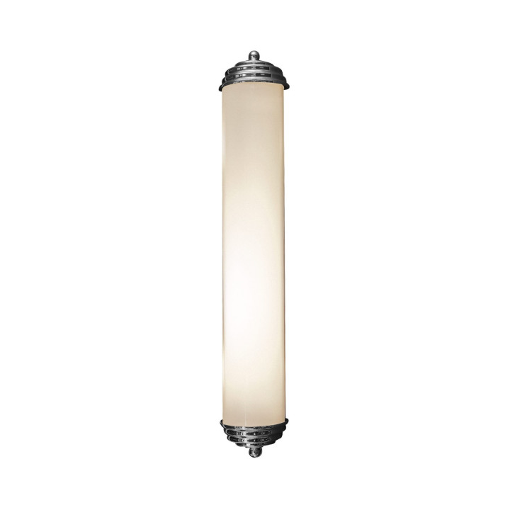 Vägglampa New York 42 cm Art Deco Opalrörs-applique | Bellistri ApS