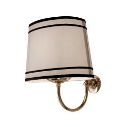 Wall Light Black Cloud — Fabric Shade Sconce with Black Trim | Bellistri ApS