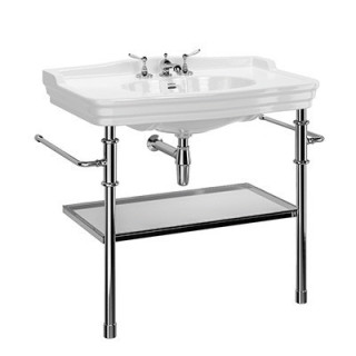 Lavabo Charlotte 1000 sur console – Chrome, Laiton, Nickel, Bronze, Cuivre & Or