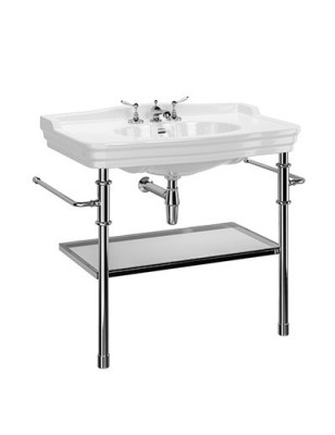 Charlotte 1000 sink on stand – Chrome, Brass, Nickel, Bronze, Copper & Gold