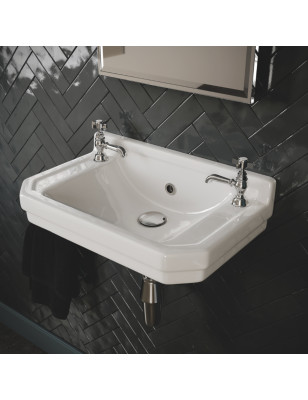 Petit lavabo Lichfield – mural, perçage à 1 ou 2 trous