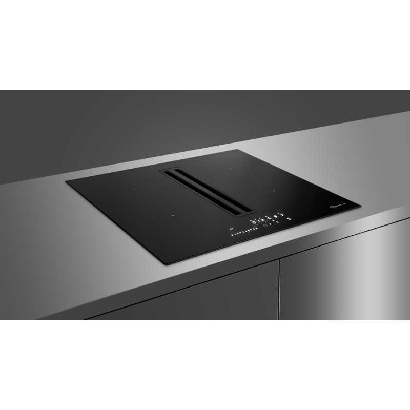 Induction cooktop with integrated extractor Smart J60