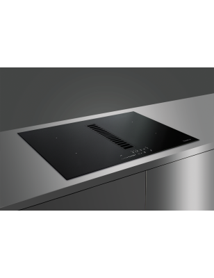 Induction cooktop with integrated extractor Smart J77