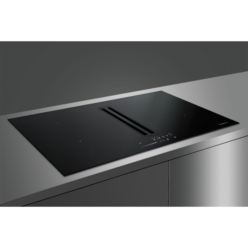 Induction cooktop with integrated extractor Smart J87