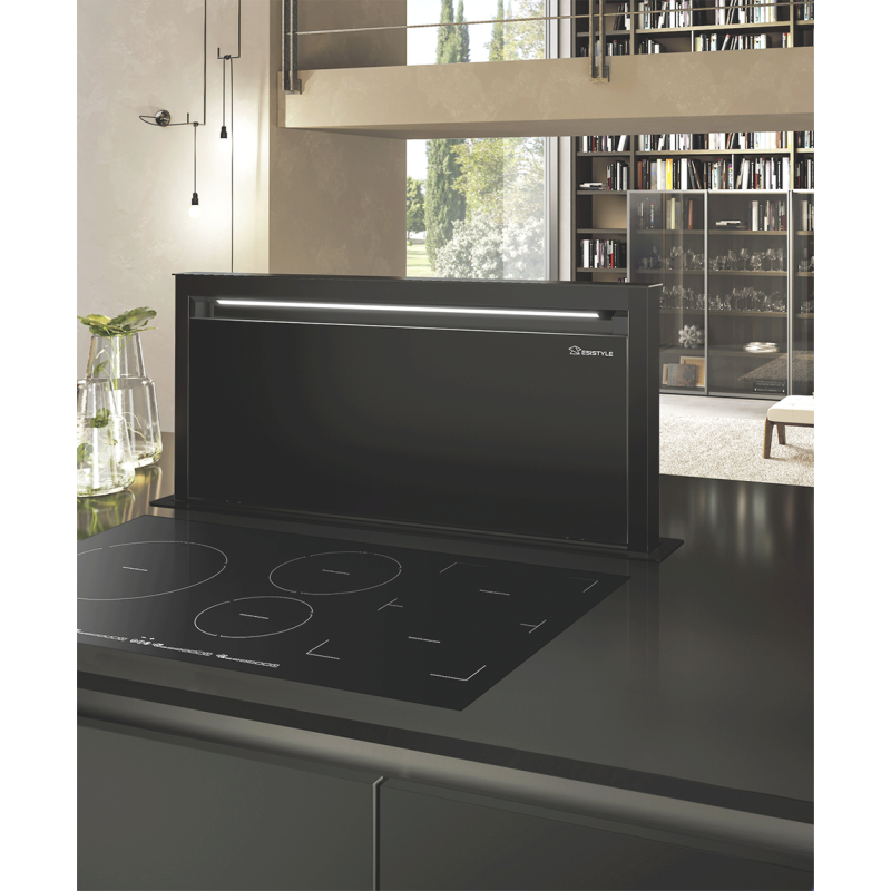 Cappa Downdraft Eclipse 60 Total Black