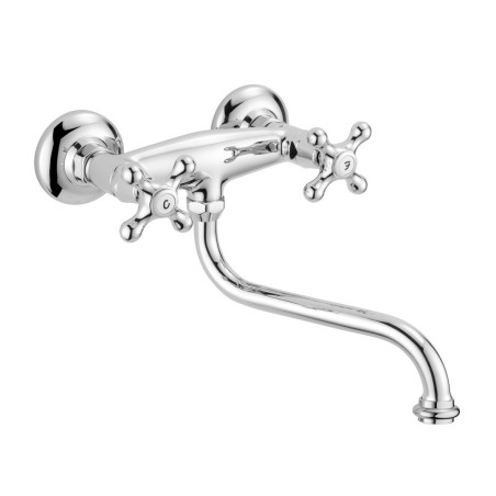 Faucets in solid brass - 30550 Amélie Wall Mounted