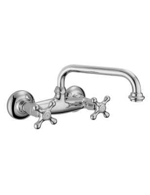 30551 Amélie solid brass wall mounted faucet