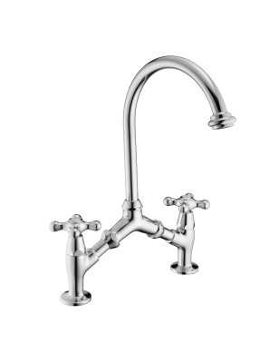 30577 Amélie – Brokran i massivt mässing med svanhals