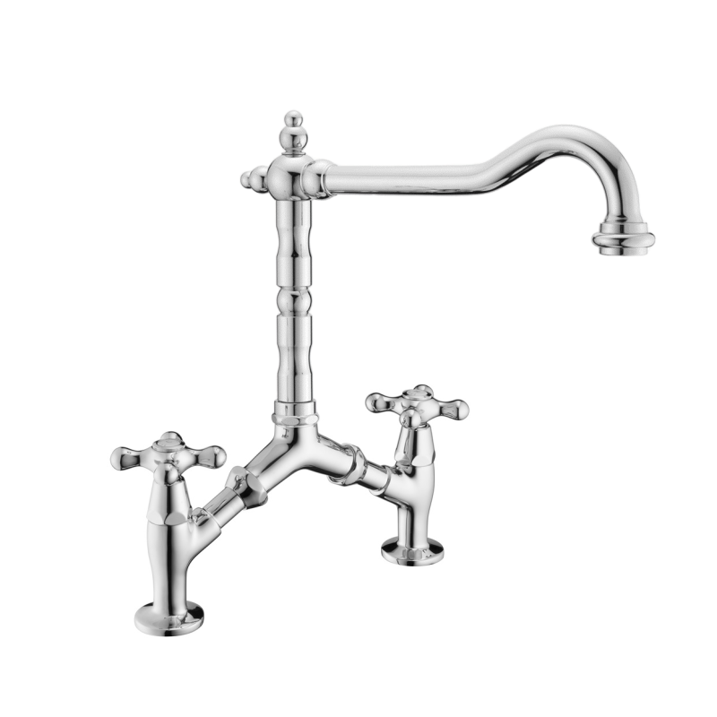 Faucet in solid brass - 30578 Amélie Bridge Model