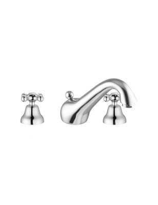 Faucets in solid brass - 30502 Amélie 3 holes