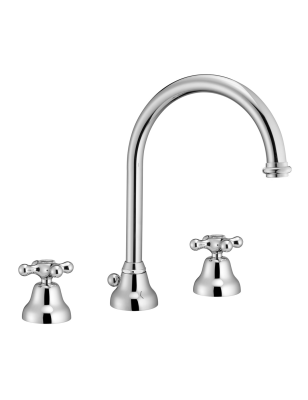 Faucet in solid brass - 30512 Amélie 3 holes | Bellistri ApS