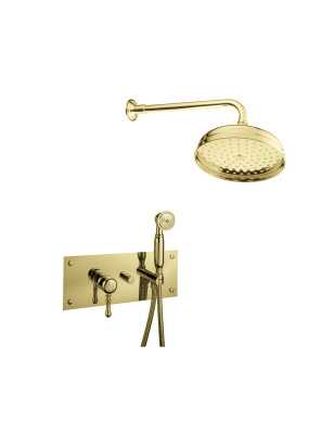Brusearmatur I Massiv Messing - 6022 Vægmonteret Florence