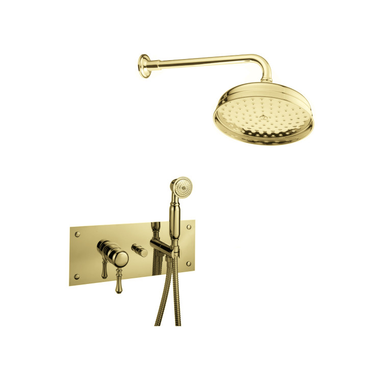 Bruser i Massivt Messing - 6022 Vægmonteret Florence | Bellistri ApS