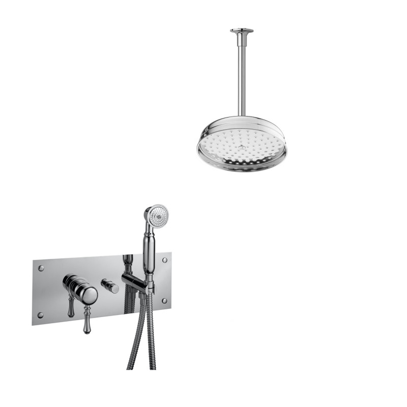 Douche en laiton massif - 6022 Monté au Plafond Florence