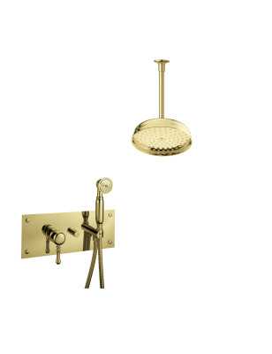 Brusearmatur I Massiv Messing - 6022 Loftmonteret Florence