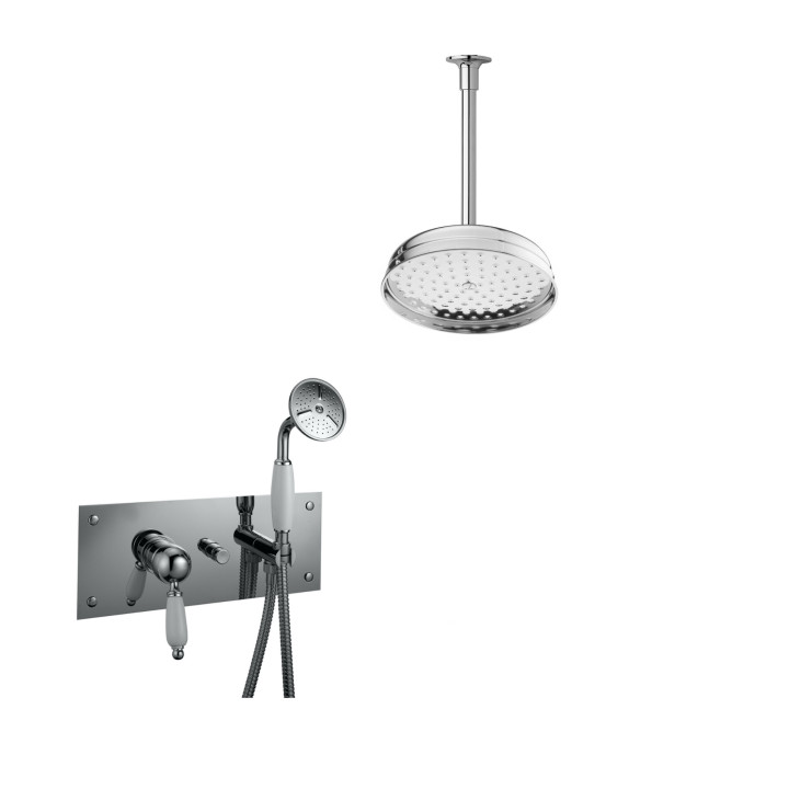 Душ из цельной латуни - 6022 Loft Mounted Venice | Bellistri ApS