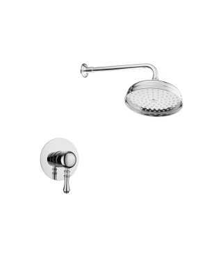 Douche en laiton massif - 6021 murale Florence | Bellistri ApS