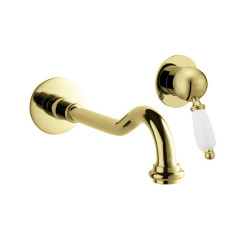 Faucet In Solid Brass - 40128 Venice Wall Mounted