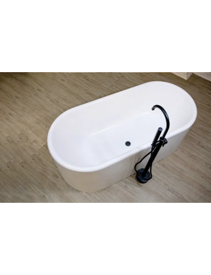 Baignoire en Quartz – Adelaide | Baignoire Autoportante en Surface Solide
