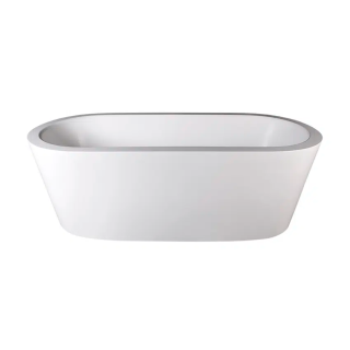 Bathtub in Quartz – Perth | Freestanding Double-Ended Solid Surface Tub