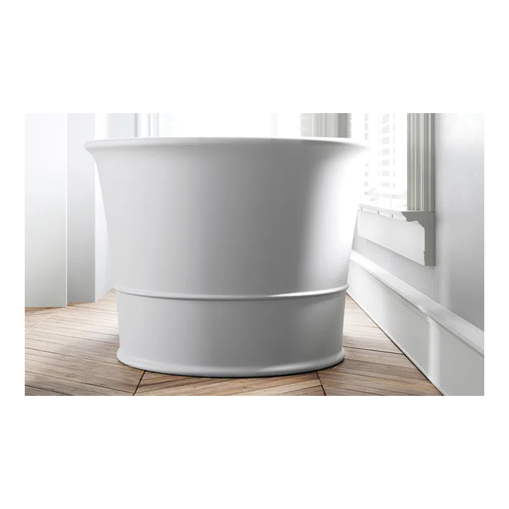 Badkar i Kvarts – Julia | Fristående Badkar med Massiv Yta