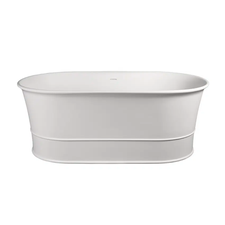 Badkar i Kvarts – Julia | Fristående Badkar med Massiv Yta