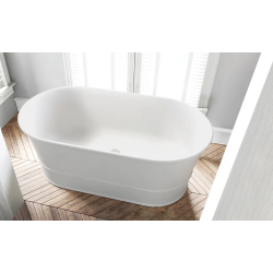 Ванна из кварца — Julia | Отдельно стоящая ванна из твердой поверхности