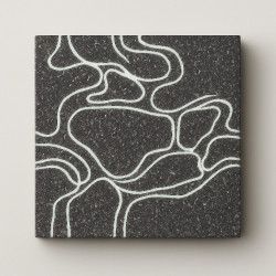 Глазурованные плитки из лавового камня – Этна, Сицилия | Органический вулканический дизайн