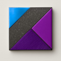 Глазурованные плитки из лавового камня Prism – Этна, Сицилия | Геометрический вулканический дизайн