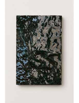 Waves Glazed Lava Stone Tiles – Etna Sicily | Rippled Volcanic Design