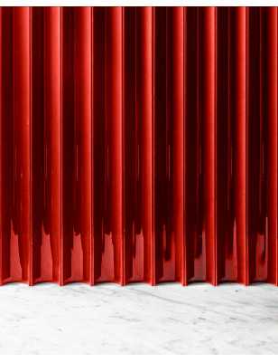 Carreaux en pierre de lave émaillée Ridges – Etna Sicile | Surface volcanique 3D cannelée