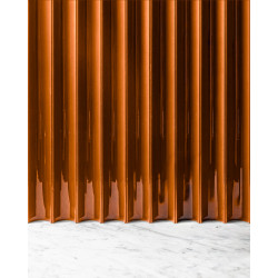 Глазурованные плитки из лавового камня Ridges – Этна, Сицилия | Рифленая 3D вулканическая поверхность