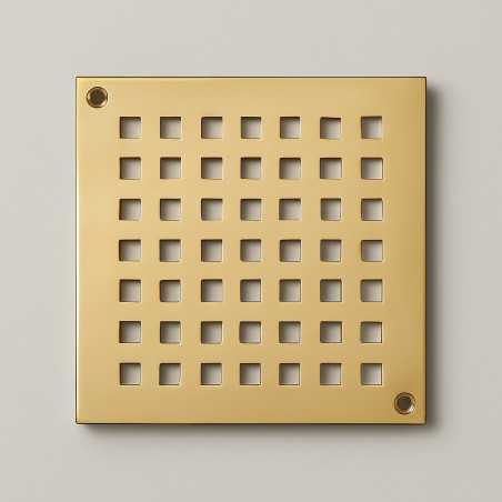 Brass Drain Cover 140x140 mm – Blücher Floor Drain