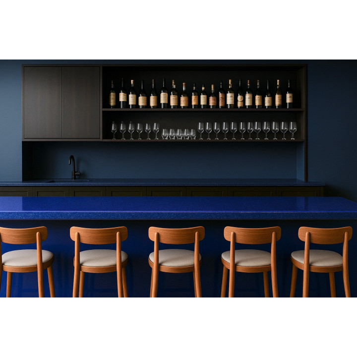 Etna Glaserad Lavasten Bordsskiva 3 cm – Anpassad Färg