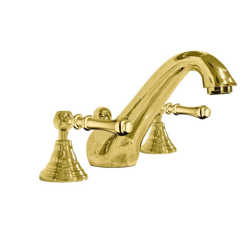 Robinet en laiton massif-3002 Florence 3 trous