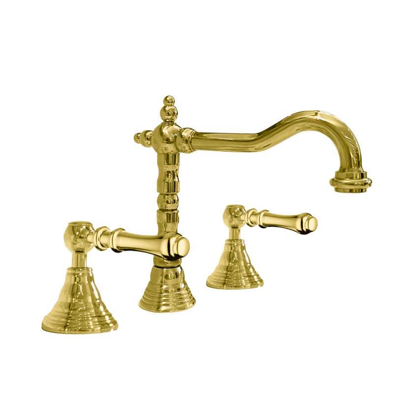 Robinet en laiton massif-6003 Florence 3 trous Robinet en laiton massif-6003 Florence 3 trous