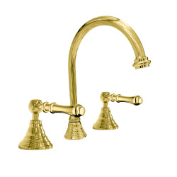 Blandare i massivt mässing - 6004 Florence 3-hål | Bellistri ApS