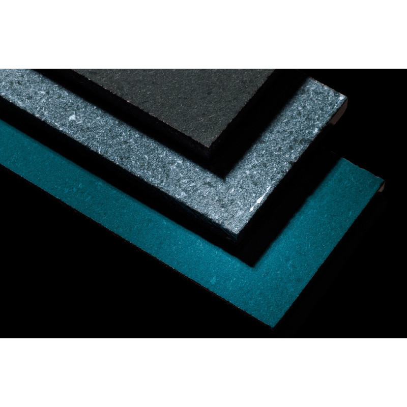 Tischplatte aus Lavastein glasiert 2 cm