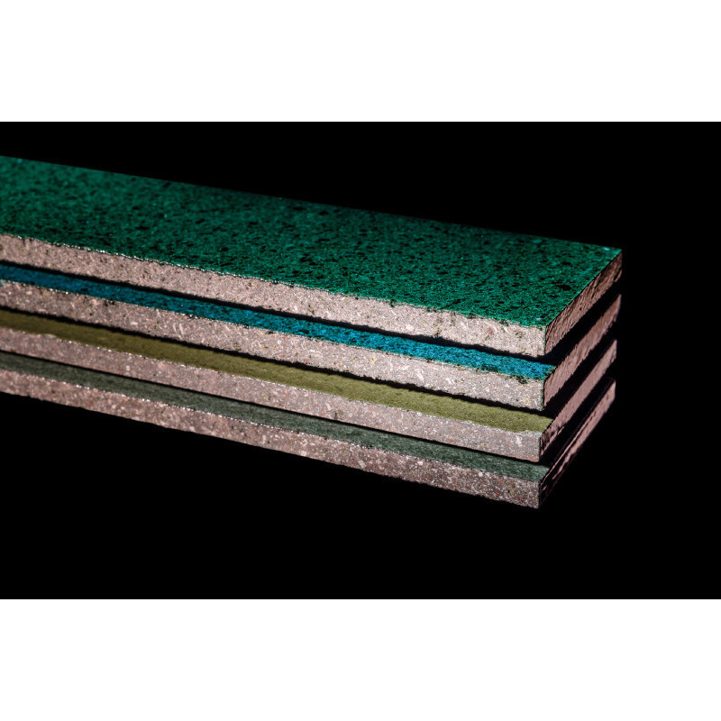 Tischplatte aus Lavastein glasiert 2 cm