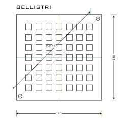 Griglia in ottone per Blücher