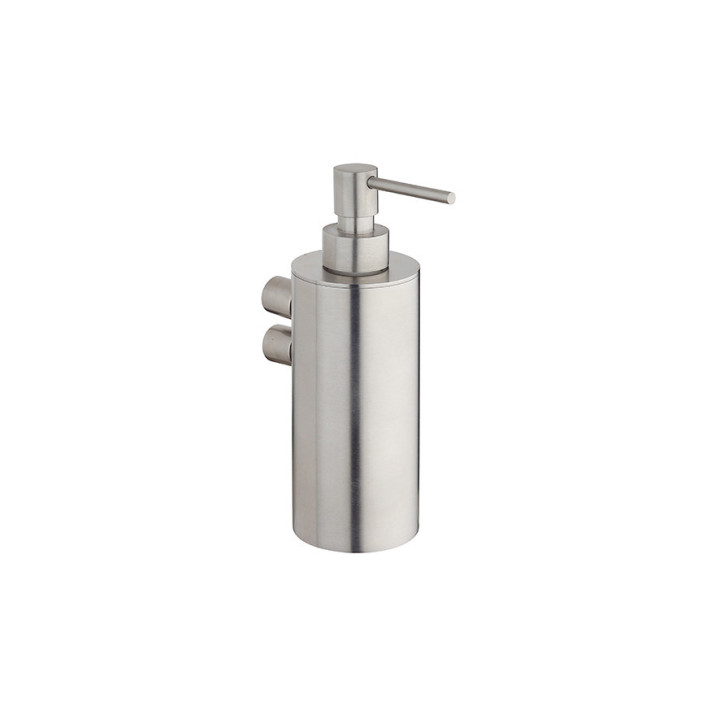 Tecnohotel Stainless Steel Soap Dispenser Holder TX128 | Professional Wall Mount