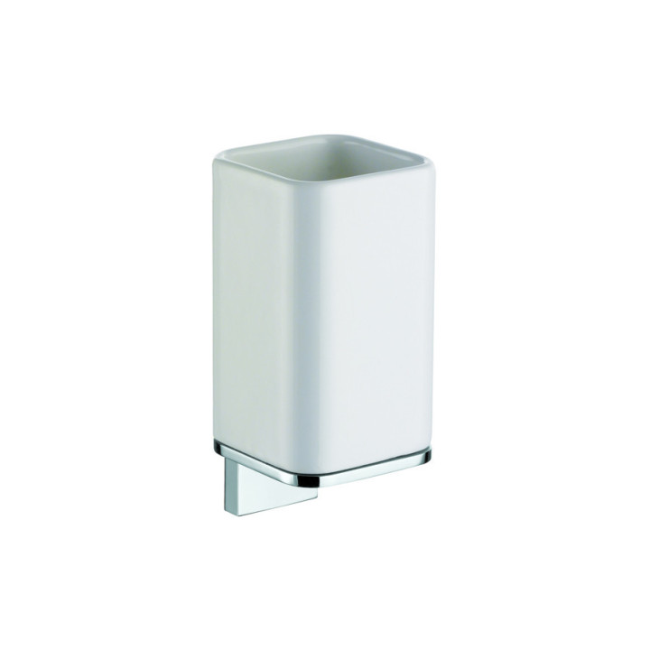 Altissima Toothbrush Holder chrome-plated brass AT142 | Elegant wall mounting