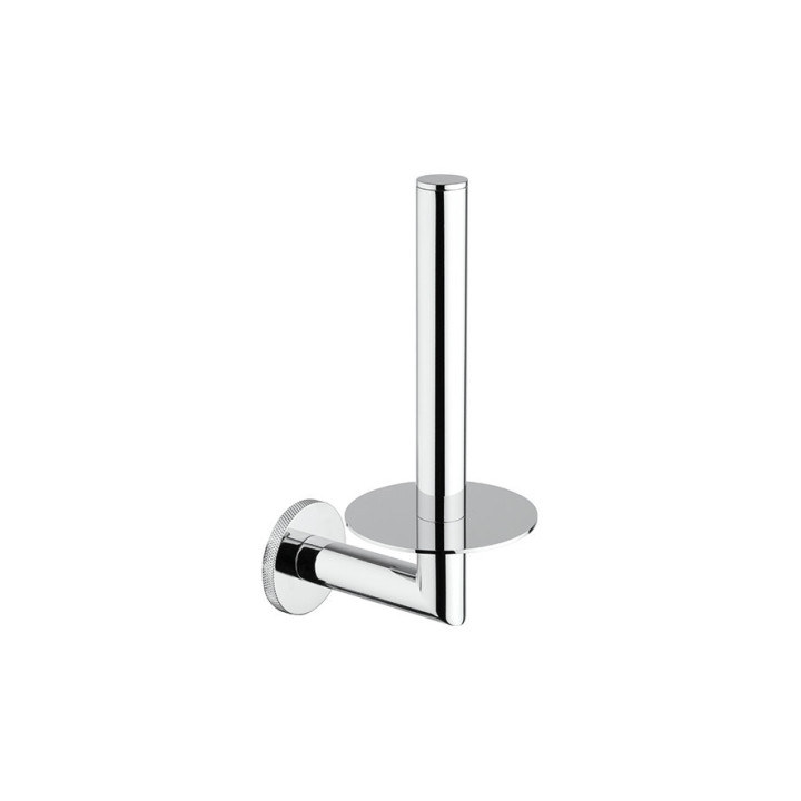 Ambiente Plus Portarrollos con reserva en latón cromado AP230 | Elegante montaje en pared